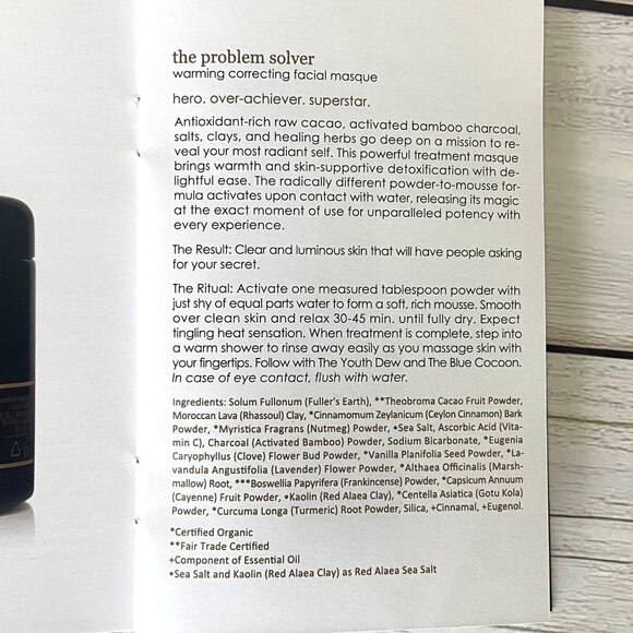 May Lindstrom The Problem Solver Facial Treatment Masque 9 Sample Size Jars - Picture 8 of 16